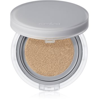rom&nd Nu Zero Cushion fond de ten lejer, protector și matifiant, în aplicator din burete pentru o piele mai luminoasa - imagine 2
